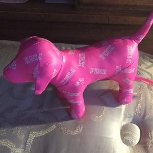 Pink vs dog